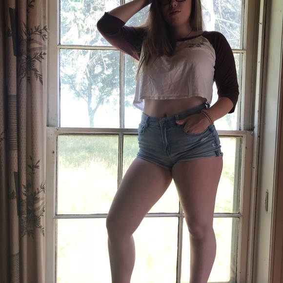 Cropped baseball tee - Picture 3 of 3